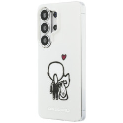 Karl Lagerfeld IML Karl&Choupette MagSafe Case for Samsung Galaxy S26 Ultra / transparent
