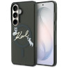 Karl Lagerfeld IML KC Script MagSafe Case for Samsung Galaxy S26 / black