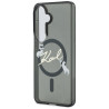 Karl Lagerfeld IML KC Script MagSafe Case for Samsung Galaxy S26 Plus / black