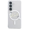 Karl Lagerfeld IML KC Script MagSafe Case for Samsung Galaxy S26 / transparent