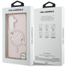 Karl Lagerfeld IML KC Script MagSafe Case for Samsung Galaxy S26 / pink