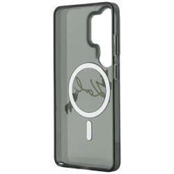 Karl Lagerfeld IML KC Script MagSafe Case for Samsung Galaxy S26 Ultra / black