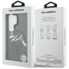 Karl Lagerfeld IML KC Script MagSafe Case for Samsung Galaxy S26 Ultra / black