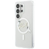 Case Karl Lagerfeld IML KC Script MagSafe for Samsung Galaxy S26 Ultra / transparent