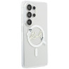 Case Karl Lagerfeld IML KC Script MagSafe for Samsung Galaxy S26 Ultra / transparent