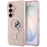 Karl Lagerfeld IML Peekaboo Choupette MagSafe Case for Samsung Galaxy S26 / pink