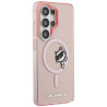 Karl Lagerfeld IML Peekaboo Choupette MagSafe Case for Samsung Galaxy S26 Ultra / pink