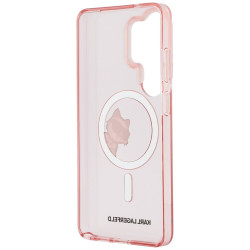 Karl Lagerfeld IML Peekaboo Choupette MagSafe Case for Samsung Galaxy S26 Ultra / pink