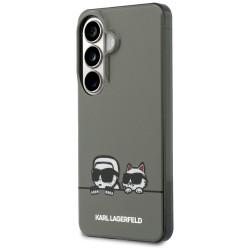 Karl Lagerfeld IML Peekaboo Karl&Choupette MagSafe Case for Samsung Galaxy S26 / black