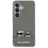 Karl Lagerfeld IML Peekaboo Karl&Choupette MagSafe Case for Samsung Galaxy S26 / black