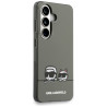 Karl Lagerfeld IML Peekaboo Karl&Choupette MagSafe Case for Samsung Galaxy S26 / black