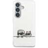 Karl Lagerfeld IML Peekaboo Karl&Choupette MagSafe Case for Samsung Galaxy S26 Plus / transparent