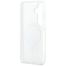 Karl Lagerfeld IML Peekaboo Karl&Choupette MagSafe Case for Samsung Galaxy S26 Plus / transparent