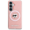 Karl Lagerfeld IML Repeated Choupette MagSafe Case for Samsung Galaxy S26 / pink