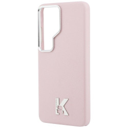 Case Karl Lagerfeld K Metal Logo MagSafe for Samsung Galaxy S26 Ultra / pink