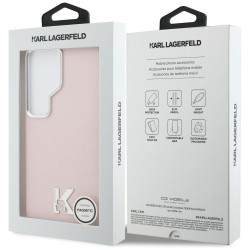 Case Karl Lagerfeld K Metal Logo MagSafe for Samsung Galaxy S26 Ultra / pink