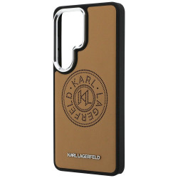 Karl Lagerfeld Perforated KL MagSafe Case for Samsung Galaxy S26 Ultra / brown