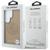 Karl Lagerfeld Perforated KL MagSafe Case for Samsung Galaxy S26 Ultra / brown