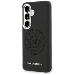 Case Karl Lagerfeld Perforated KL MagSafe for Samsung Galaxy S26 Plus / black