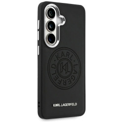 Case Karl Lagerfeld Perforated KL MagSafe for Samsung Galaxy S26 Plus / black