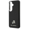 Karl Lagerfeld Saffiano KC Metal Logo MagSafe Case for Samsung Galaxy S26 / black