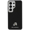 Karl Lagerfeld Saffiano KC Metal Logo MagSafe Case for Samsung Galaxy S26 Ultra / black