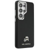 Karl Lagerfeld Saffiano KC Metal Logo MagSafe Case for Samsung Galaxy S26 Ultra / black
