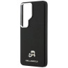 Karl Lagerfeld Saffiano KC Metal Logo MagSafe Case for Samsung Galaxy S26 Ultra / black