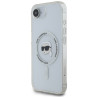 Karl Lagerfeld IML Metal Karl Head MagSafe Case for iPhone 16e / 17e / white