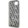 Karl Lagerfeld IML Repeat Logo Case for iPhone 16e / 17e / silver