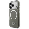 Karl Lagerfeld IML KL Script Logo MagSafe Case for iPhone 17 Pro / black