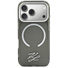 Karl Lagerfeld IML KL Script Logo Case MagSafe for iPhone 17 Pro Max / black