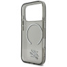 Karl Lagerfeld IML KL Script Logo Case MagSafe for iPhone 17 Pro Max / black