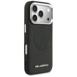 Karl Lagerfeld K Head Point Logo MagSafe Case for iPhone 17 Pro / black