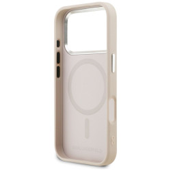 Karl Lagerfeld K Head Point Logo MagSafe Case for iPhone 17 Pro Max / pink