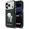 Karl Lagerfeld Karl & Choupette Back Logo MagSafe Case for iPhone 17 Pro Max / black