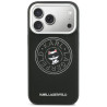 Karl Lagerfeld Point & Choupette Sketch MagSafe Case for iPhone 17 Pro / black