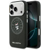Karl Lagerfeld Point & Choupette Sketch MagSafe Case for iPhone 17 Pro Max / black