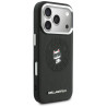 Karl Lagerfeld Point & Choupette Sketch MagSafe Case for iPhone 17 Pro Max / black