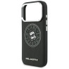 Karl Lagerfeld Point & Karl Sketch MagSafe Case for iPhone 17 Pro / black