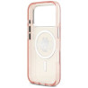 Karl Lagerfeld IML Choupette Sketch Logo MagSafe Case for iPhone 17 Pro / pink