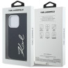 Karl Lagerfeld FW Jeans Signature Logo Case for iPhone 16 Pro / black