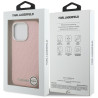 Karl Lagerfeld FW Stamped Karl MagSafe Case for iPhone 16 Pro Max / pink