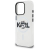 Karl Lagerfeld IML Choupette Sketch Logo MagSafe Case for iPhone 16 Pro Max / transparent