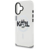 Karl Lagerfeld IML Choupette Sketch Logo MagSafe Case for iPhone 16 / transparent