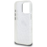 Karl Lagerfeld IML Glitter Karl & Choupette Heads Logo MagSafe Case for iPhone 16 Pro / grey