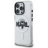 Karl Lagerfeld IML Karl Sketch Logo MagSafe Case for iPhone 16 Pro Max / Clear
