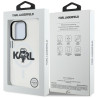 Karl Lagerfeld IML Karl Sketch Logo MagSafe Case for iPhone 16 Pro Max / Clear
