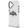 Karl Lagerfeld IML Karl Sketch Logo MagSafe Case for iPhone 16 / clear