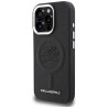 Case Karl Lagerfeld Initial & Metal Logo MagSafe for iPhone 16 Pro / black